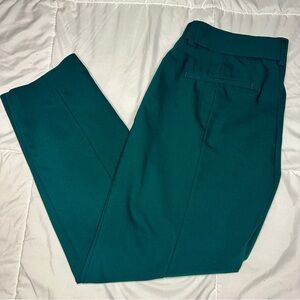 Express Teal Ankle Pants